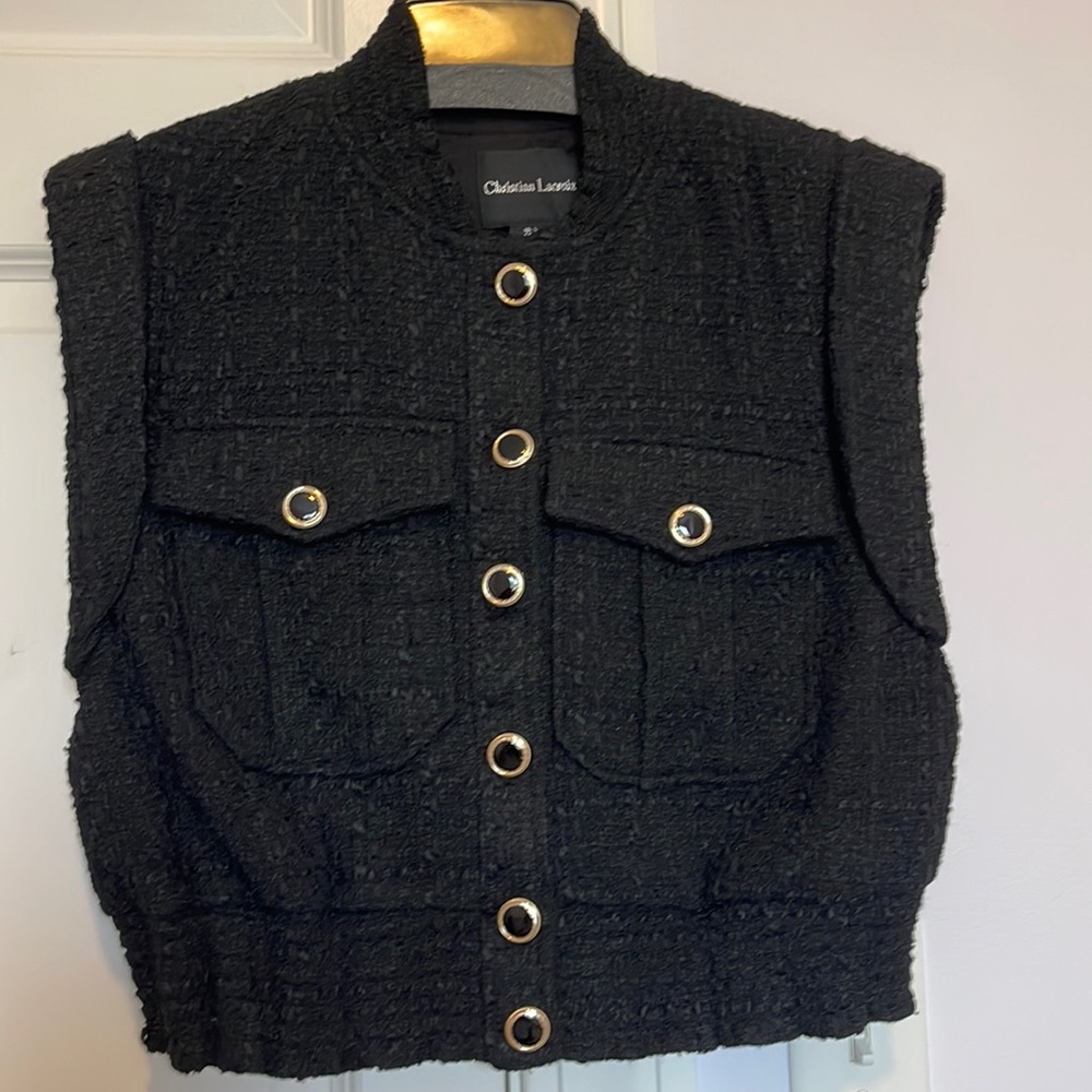 Christian Lacroix Tweed Vest/Jacket